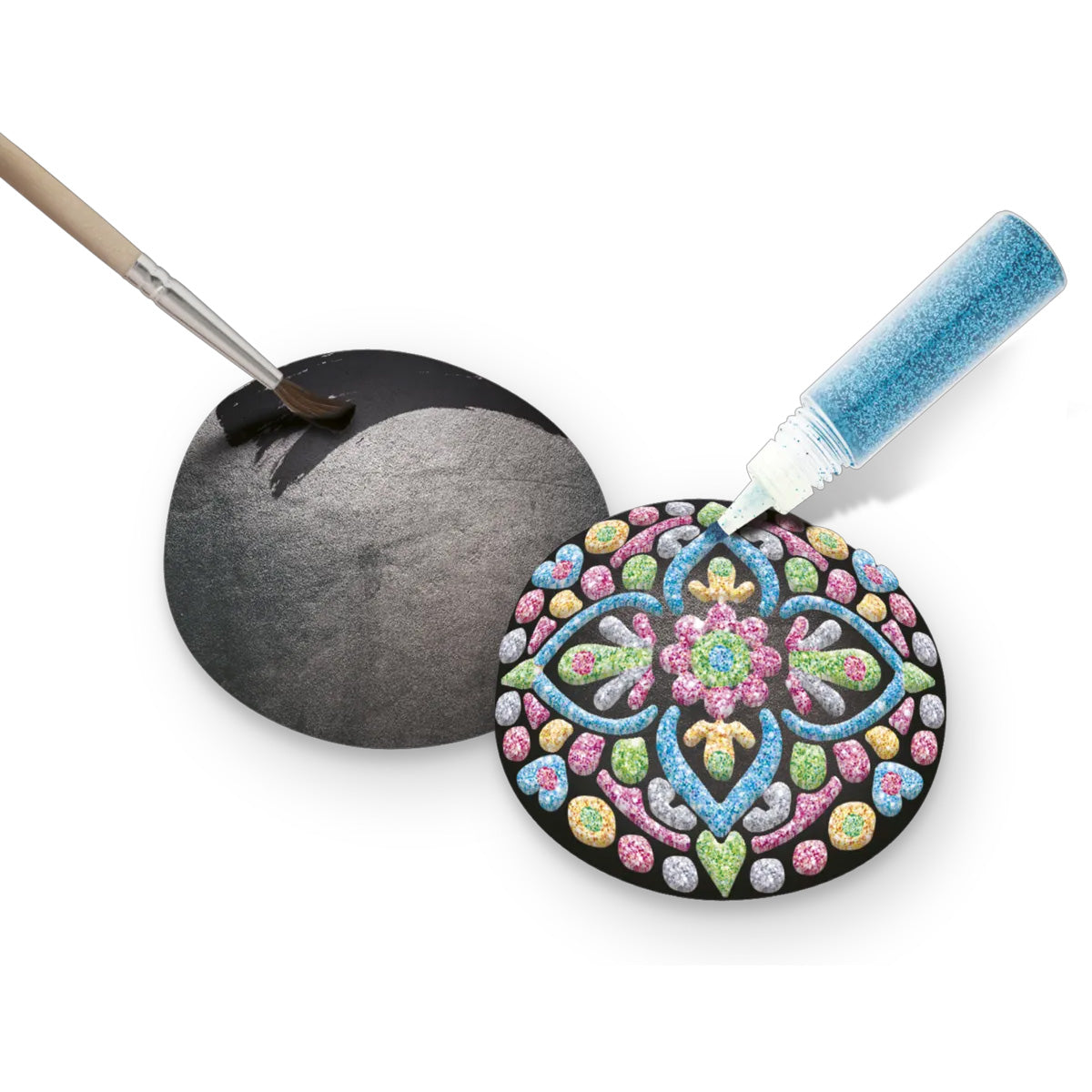 Mandala Steine anmalen