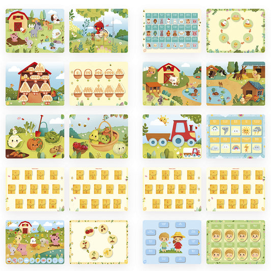 Busy Book Ferme (Version italienne)