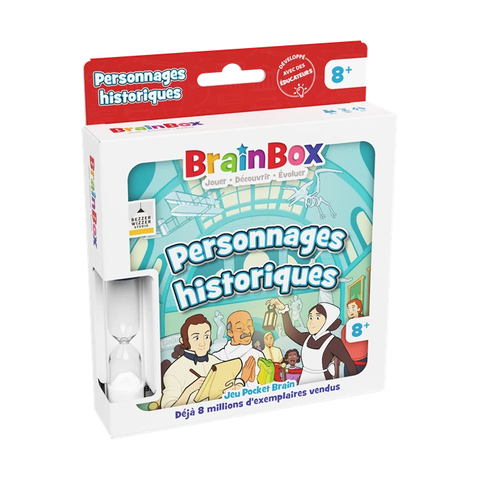 BrainBox Pocket - Personnages Historiques (Französische Version)