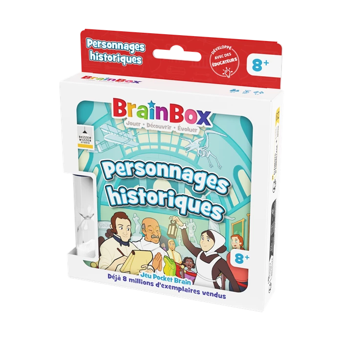BrainBox Pocket - Personnages Historiques (Französische Version)