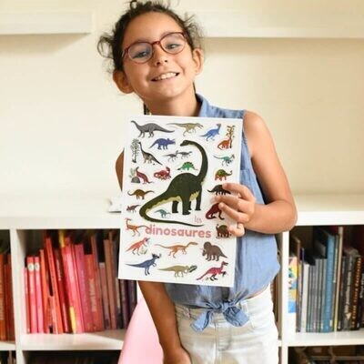 Mini-Poster - Dinosaurier