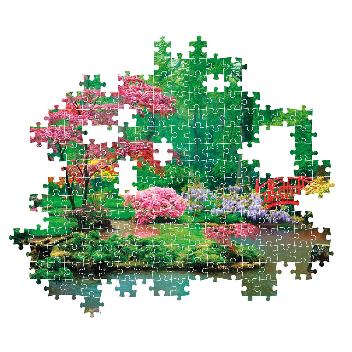Regentropfen-Schlaflied-Puzzle