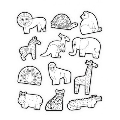 Puzzle - Afrikanische Tiere