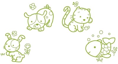 Stampo Baby - Animali domestici