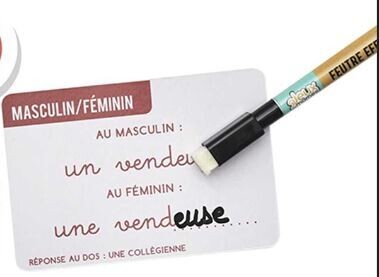 Je comprends le genre masculin et féminin (FR)