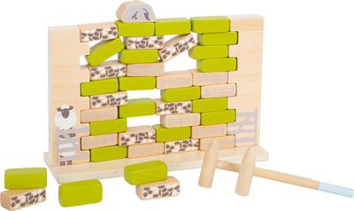 wackelige Wand