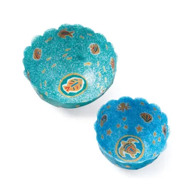 DIY - Ciotole di carta mare