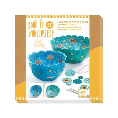 DIY - Ciotole di carta mare