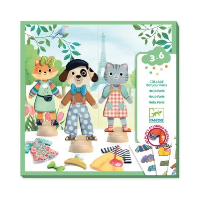 Collage - Bonjour Paris