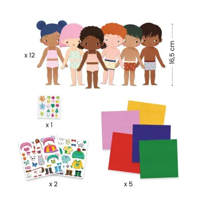 Feutrine - Personnages à habiller