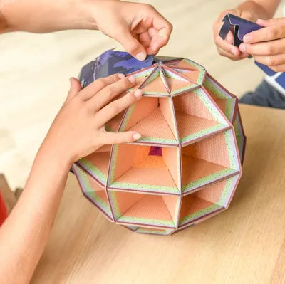 Phosphoreszierender Bauglobus ERDE BEI NACHT