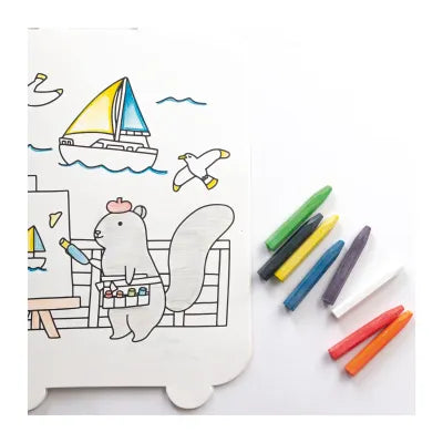 8 Craies Butterstix avec crayon à eau aquarelle