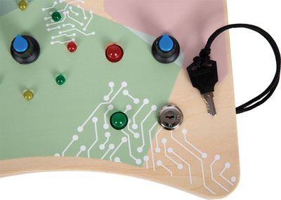 Planche de motricité LED Lumière et Interrupteurs