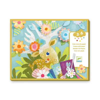 Kit di pittura con carta assorbente