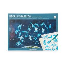 Décalcomanies : Carte du ciel