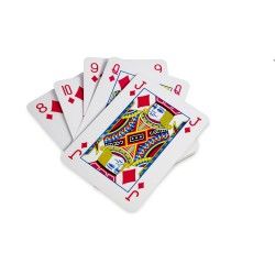 Riesiges Kartenspiel