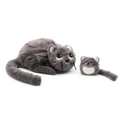 Miau, die Katzenmama und ihr Baby