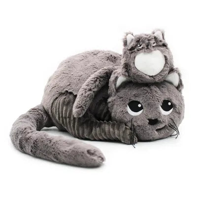 Miau, die Katzenmama und ihr Baby