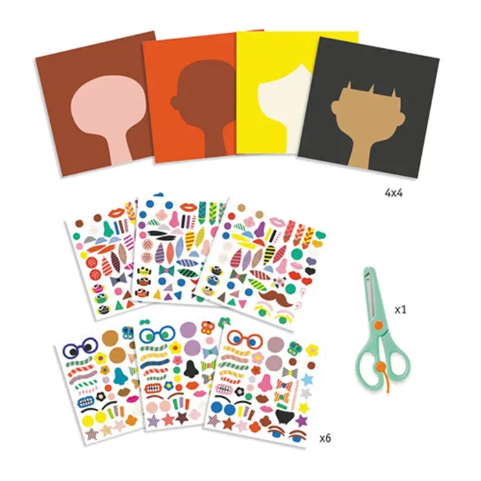 Créer avec des stickers Coiffeurs