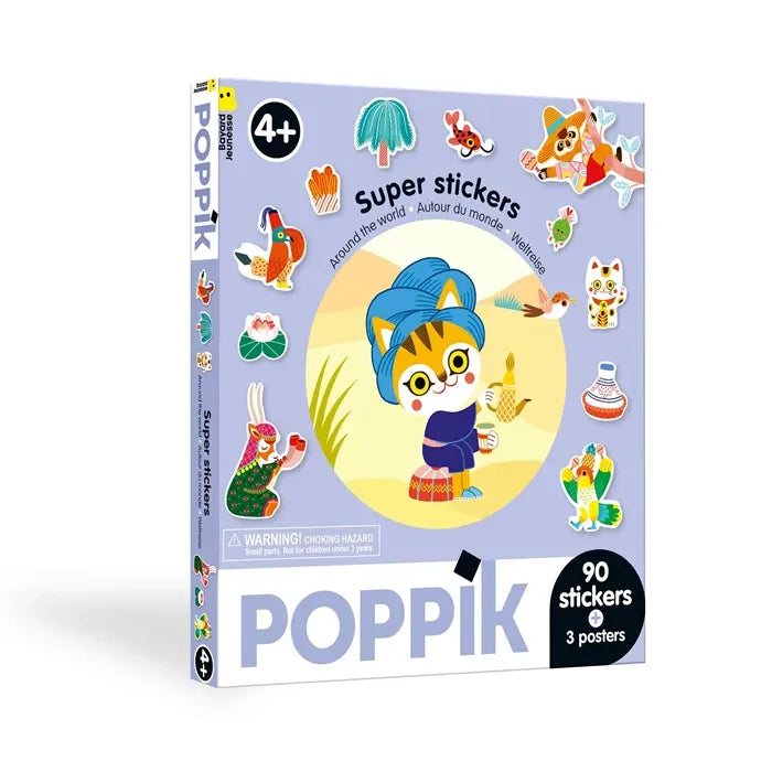 Stickerbox rund um die Welt
