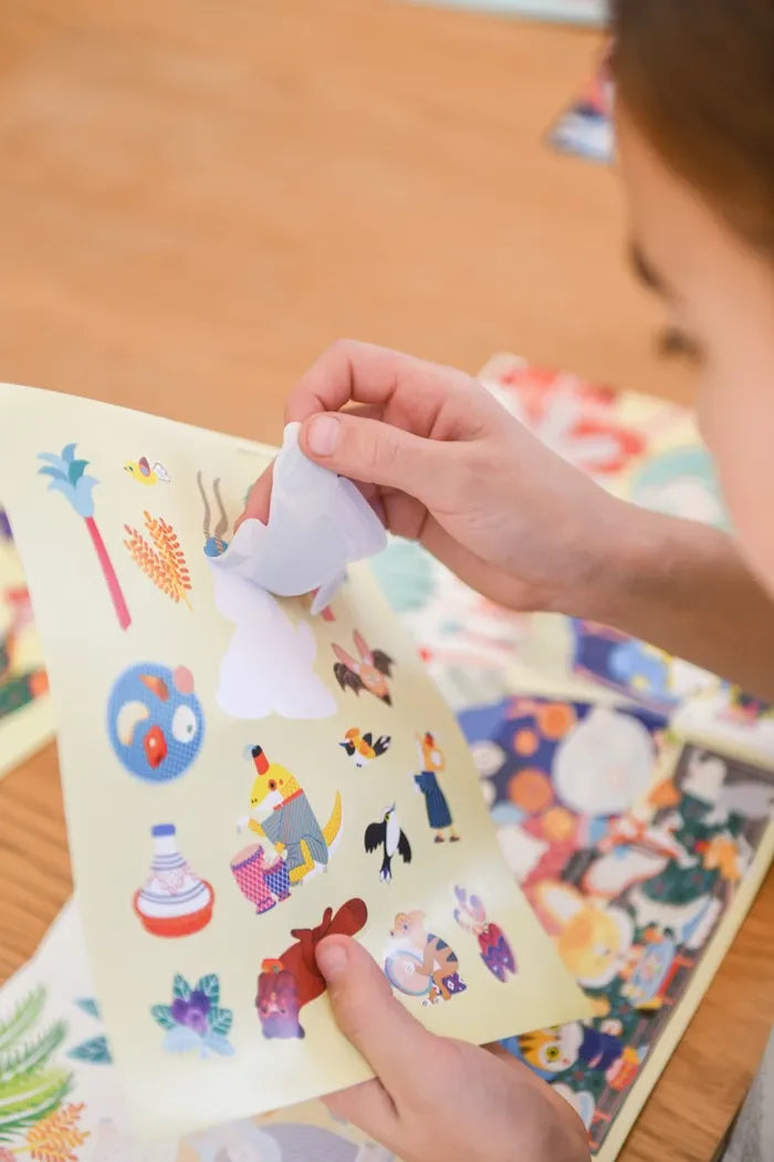Stickerbox rund um die Welt