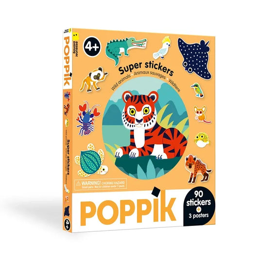 Sticker Box Animaux sauvages