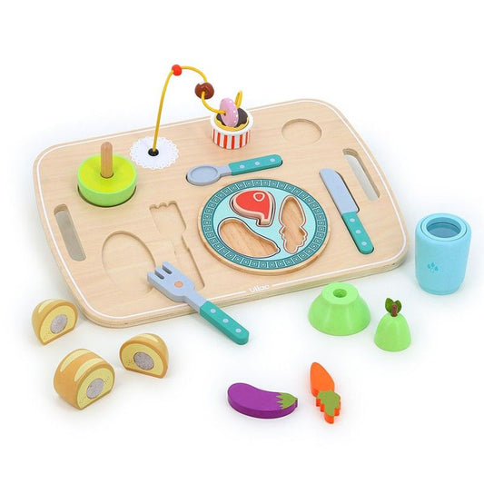 Tableau d'éveil - Plateau repas