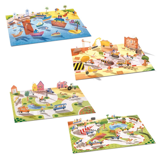 Stickers à relever Véhicules