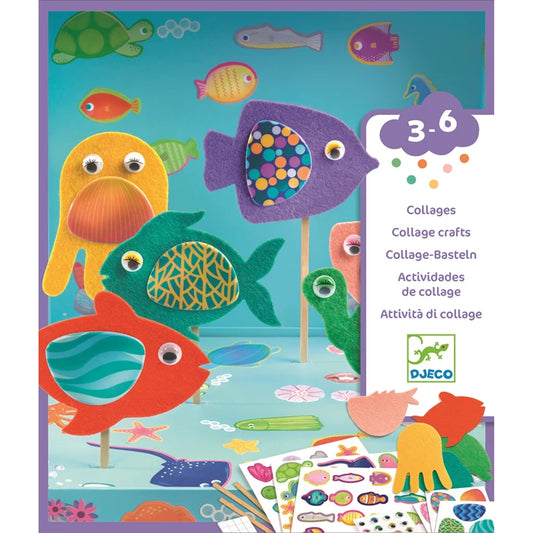 Collages Joyeux aquarium