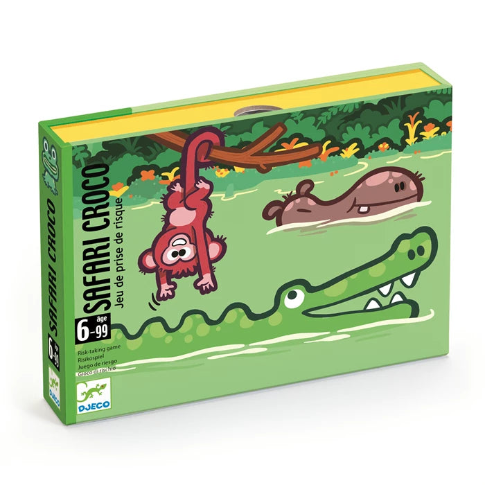 Safari croco-Kartenspiele