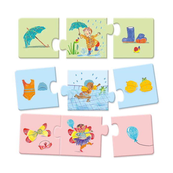 Mein Alltags-Trio-Puzzle