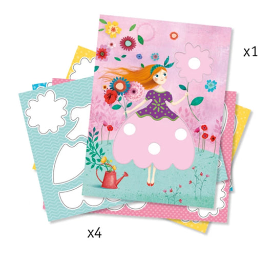 Feutres Magiques Les jolies robes de Marie