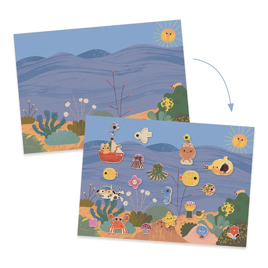 Créer avec des stickers - Été