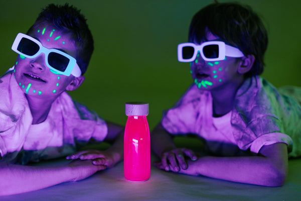 Bouteille sensorielle fluo Pink
