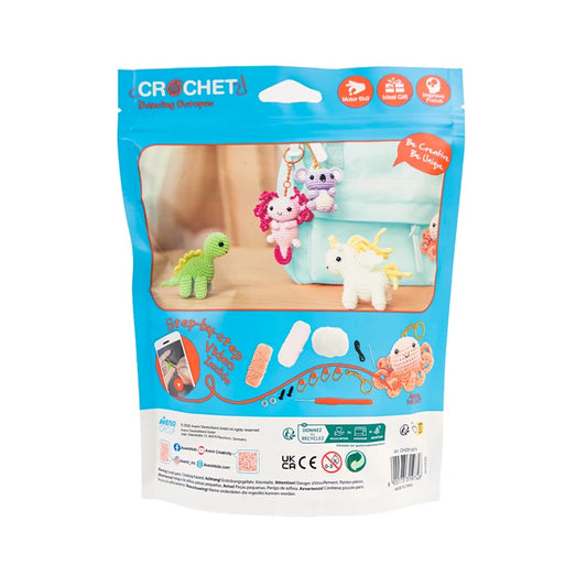 Kit all'uncinetto polpo charms
