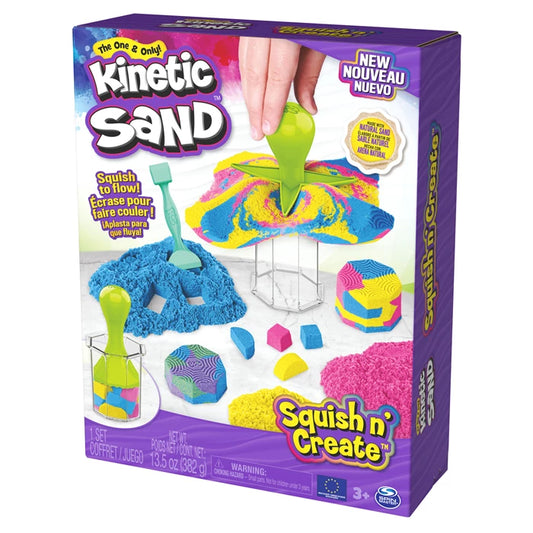 Kinetic Sand Squish N Create