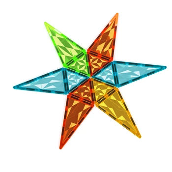 Magnetic Tiles Gems Rocket 32pces