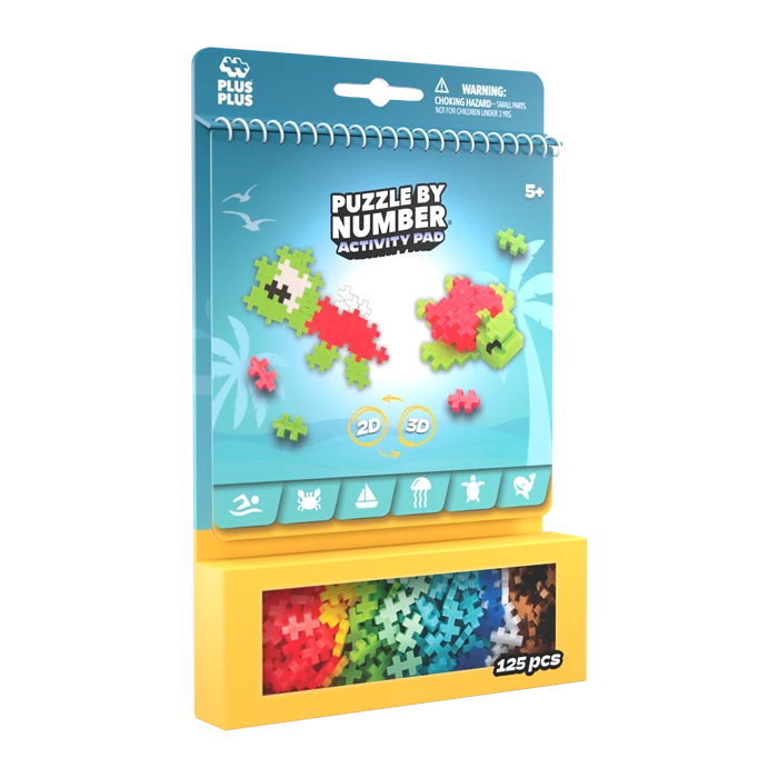 Puzzle nach Zahlen - Strand