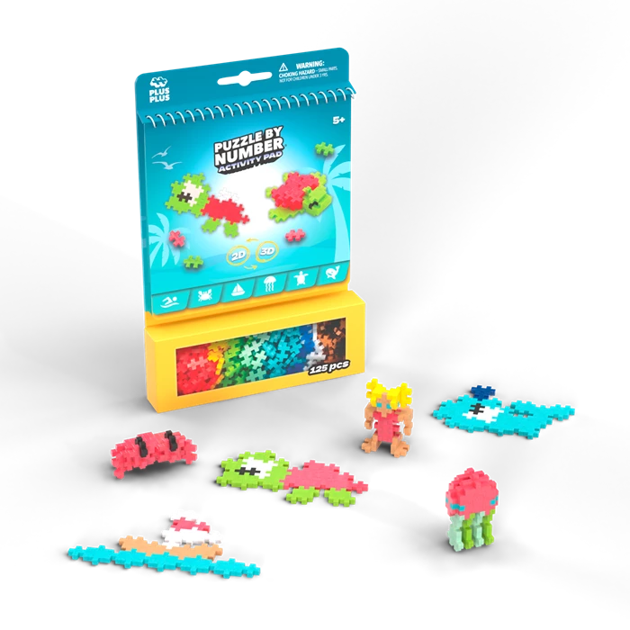 Puzzle nach Zahlen - Strand