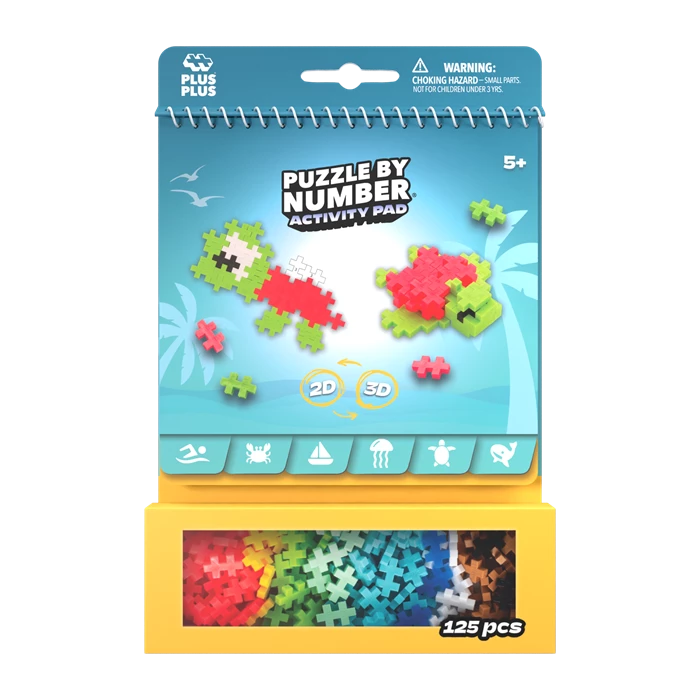 Puzzle nach Zahlen - Strand