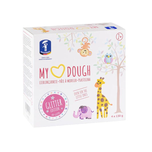 Pâte à modeler Glitter 4x130g