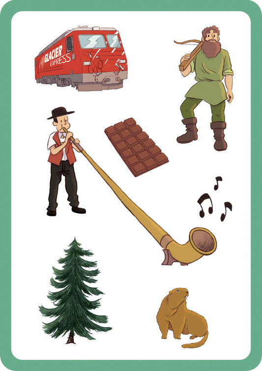 Jeu De Cartes : Les Doubles Suisses (Französische Version)