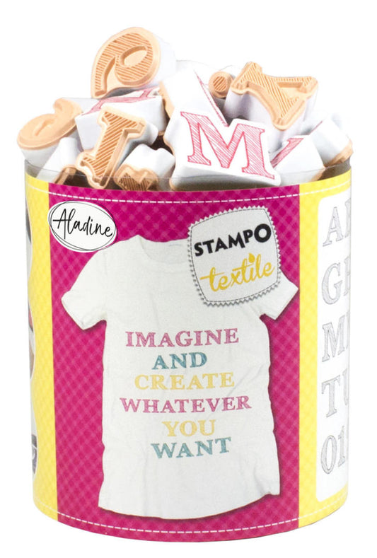 STAMPO TEXTILE ALPHABET
