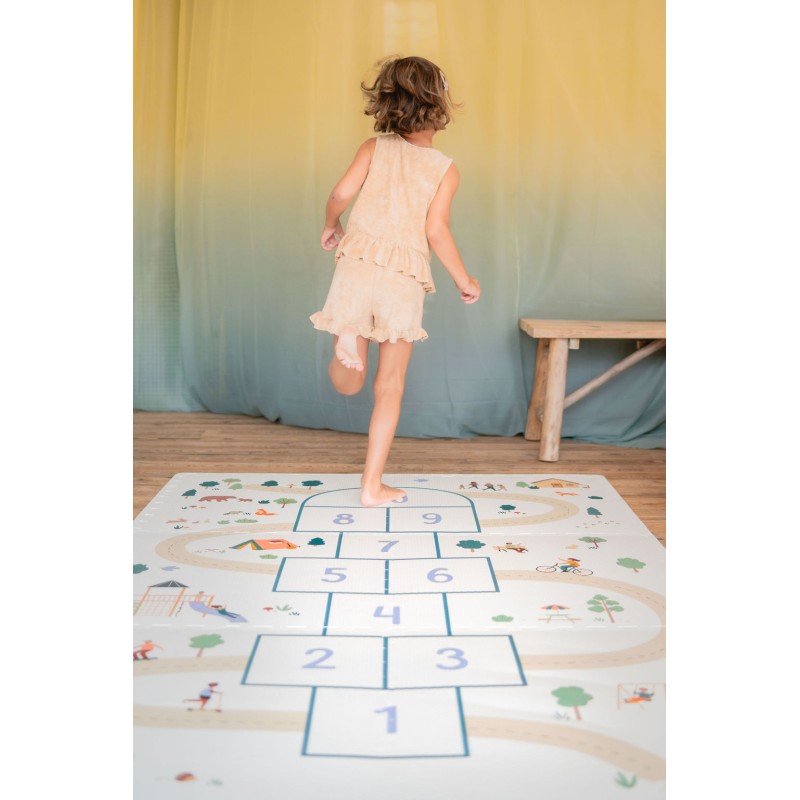 Tapis de jeu puzzle - Cabane