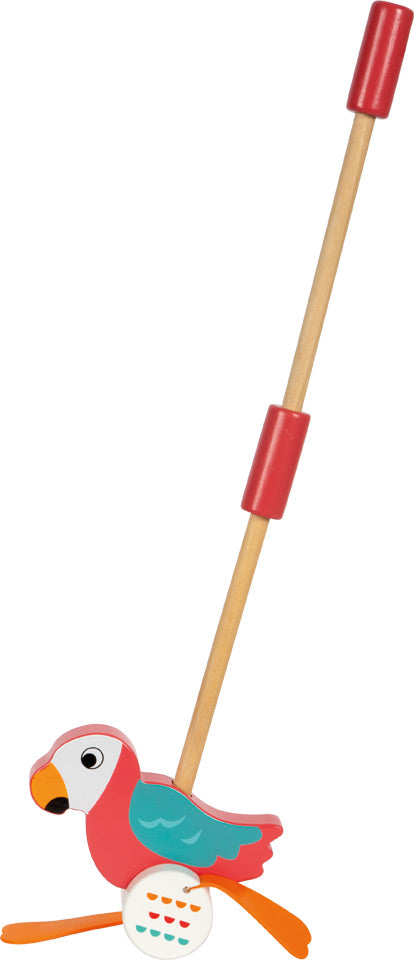 Perroquet à pousser Lori - Emballage abimé