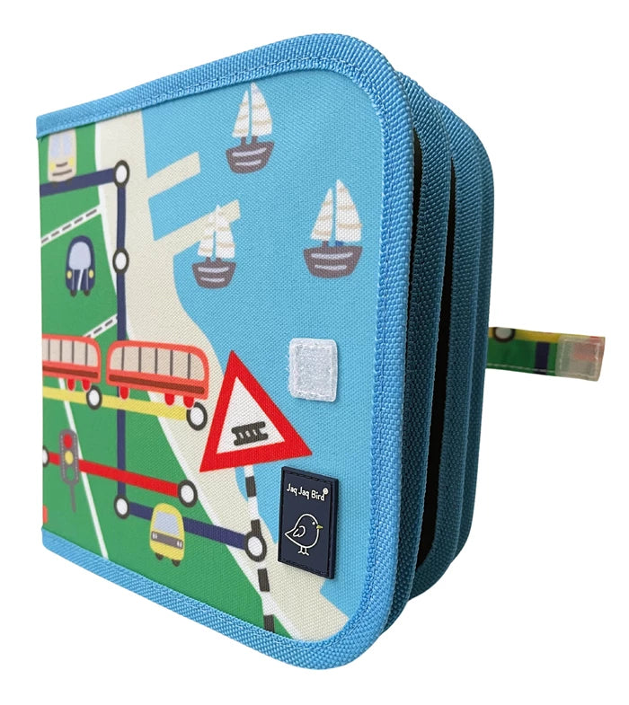 Schieferblock mit 4 Verkehrskreiden