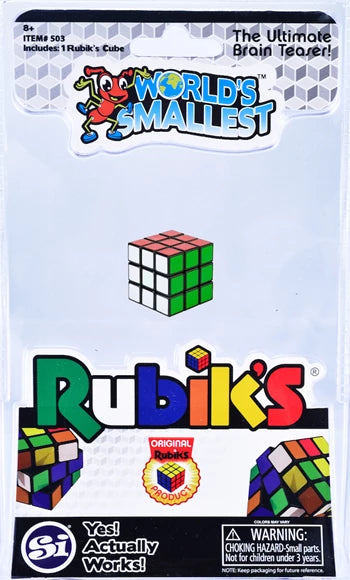 Rubiks Würfel „Der kleinste der Welt“