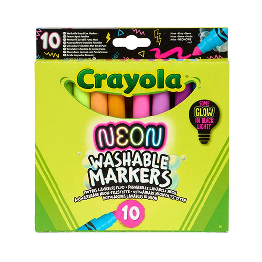 10 Neon-Filzstifte