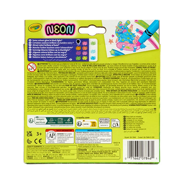 10 pennarelli neon