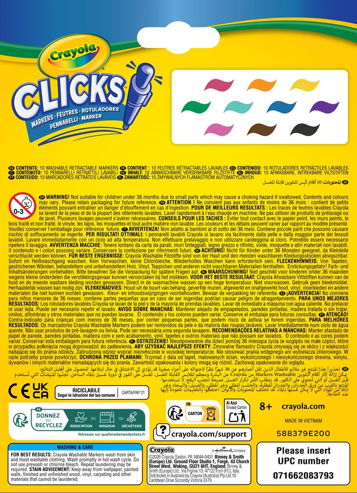 10 feutres Clicks